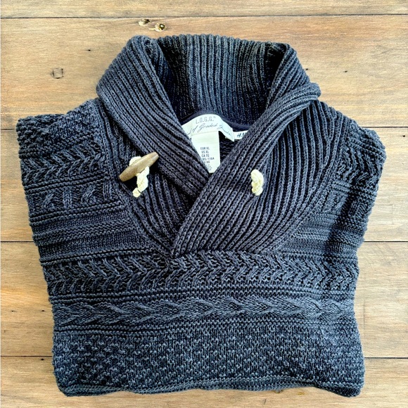 H&M LOGG Shawl sweater - Picture 1 of 4